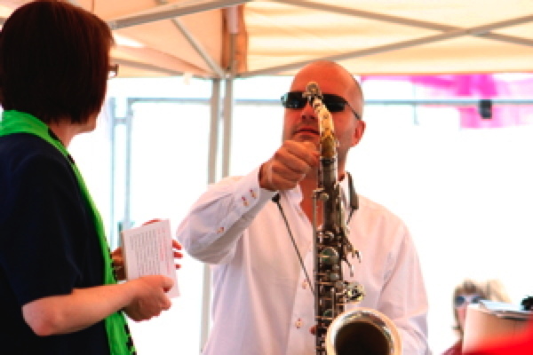 Rosi und die Knallerbsen auf dem Kirchentag in Dresden 10