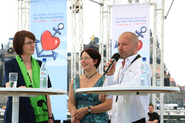 Rosi und die Knallerbsen auf dem Kirchentag in Dresden 18